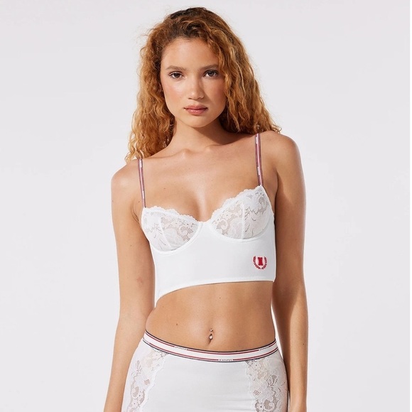 Savage x Fenty Serving Court Bustier & Brazilian panty set NWOT - Picture 3 of 14